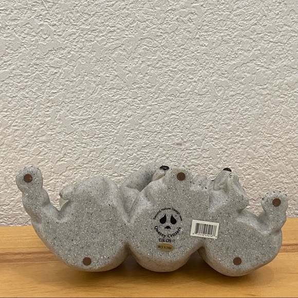 Quarry Critters UH OH Second Nature Design Bears See Hear Speak No Evil Figurine - Picture 11 of 13